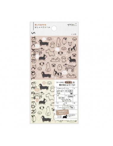 Stickers Collection Chat Dogs (Perros) - Midori