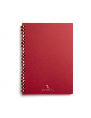 Cuaderno Spiral A5 Find Ring Note Rouge - Kunisawa