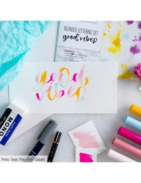 Rotuladores Blended Lettering set Good Vibes - Tombow