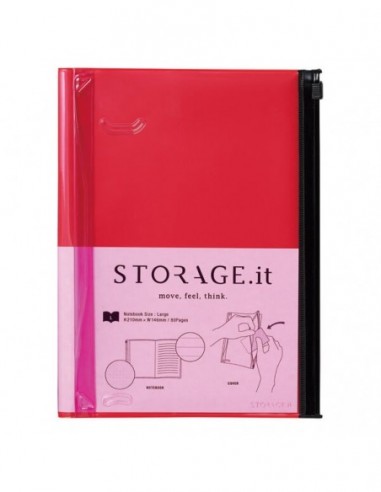 Notebook A5 Rojo Storage.it - Mark´s