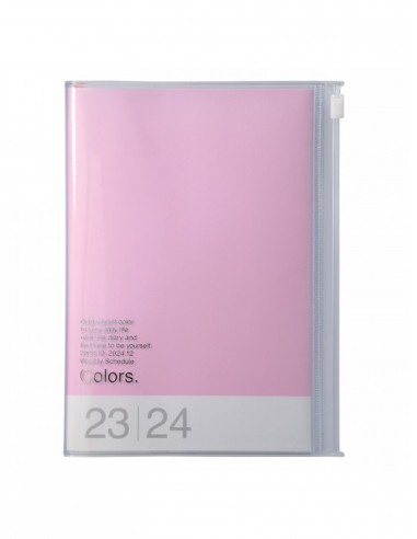 Agenda Semanal 2023-24 B6 Colors Rosa - Mark's