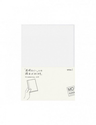 Funda MD Transparente Cover Clear para cuadernos A5 - MD Paper