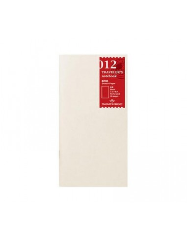 TN Regular 012 Refill Sketch Notebook - Traveler´s Company