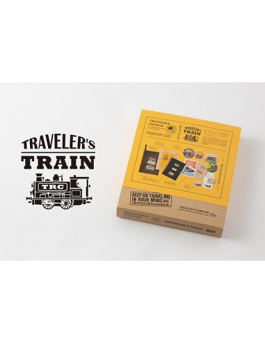 Set edición limitada notebook Train black - Traveller´s Company