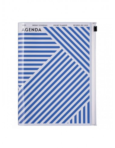 Agenda Mark's Geometric Blue