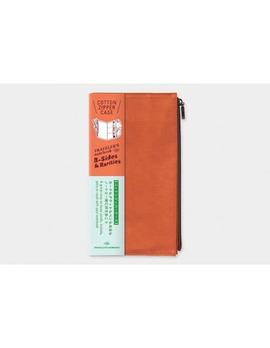 Recambio B-Side & Rarities Regular Cotton Zipper Orange- Tra